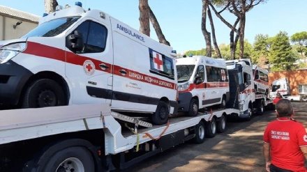 Ucraina, da Roma cliniche ambulanti e moduli abitativi