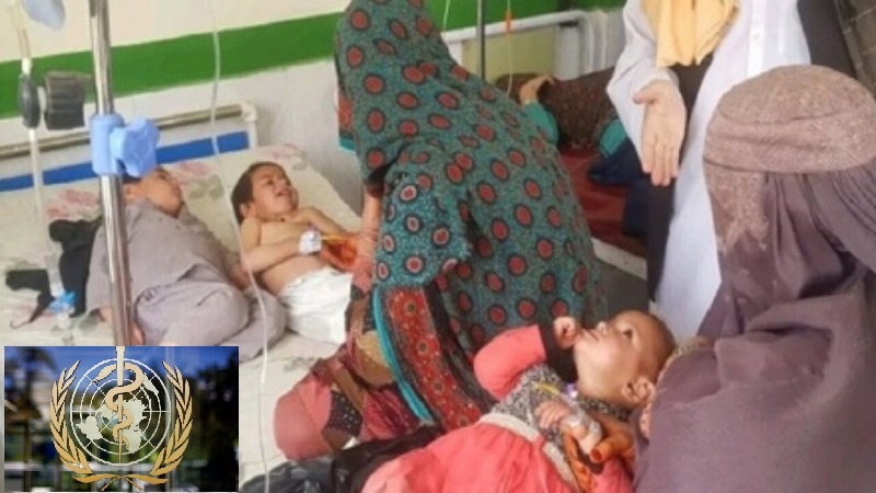 هشدار سازمان جهانی بهداشت از شیوع بیماری های مسری در افغانستان