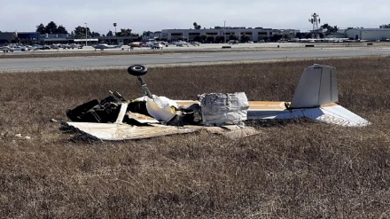 לפחות שניים נהרגו בהתנגשות מטוסים קלים בצפון קליפורניה שבארה