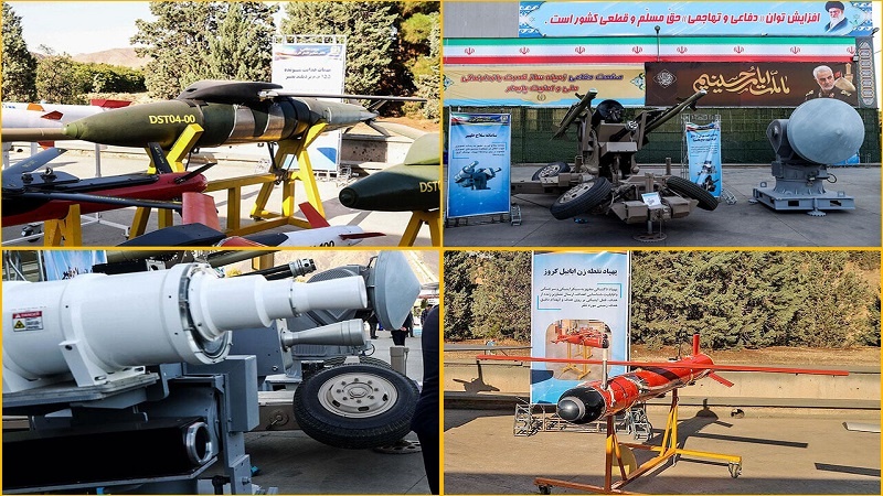 رونمایی از چهار دستاورد دفاعی جدید نیروهای مسلح جمهوری اسلامی ایران