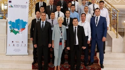 Ýewropalylar tarapyndan Türkmenistanyň serhet goragçylary we gümrük güýçleri üçin okuw kursy geçirildi