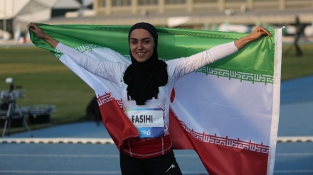 Sportistija iraniane e dyta në garën për 100 metra të vendeve islamike