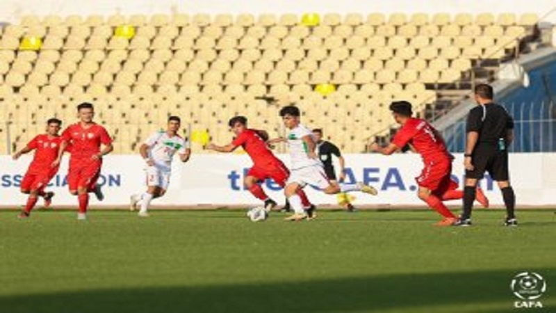 پیروزی تیم ملی فوتبال جوانان ایران مقابل افغانستان
