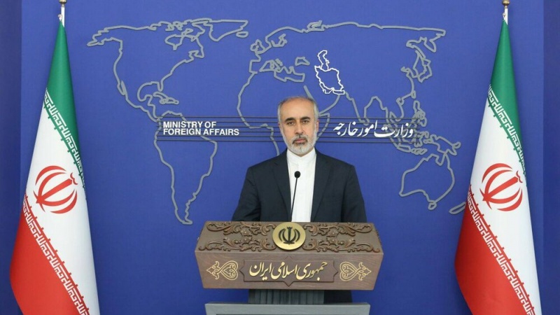 Juru bicara Kementerian Luar Negeri Republik Islam Iran Nasser Kanaani.