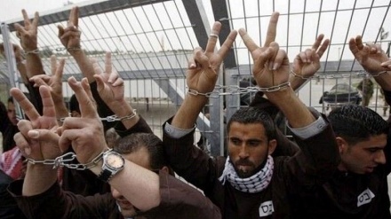ادامه اعتصاب غذای ده ها اسیر فلسطینی 