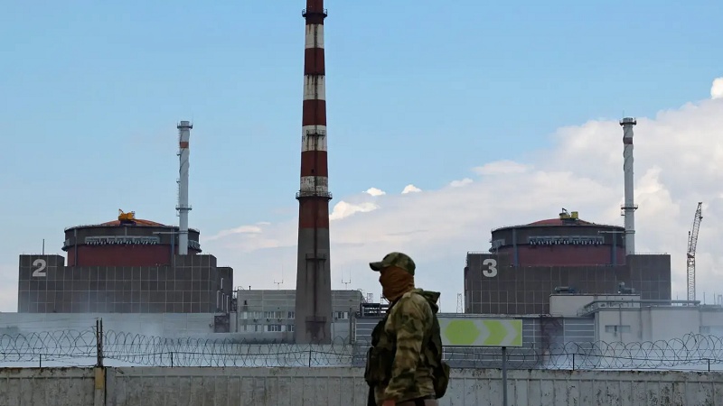 俄军在扎波罗热核电站附近消灭乌军破坏分子