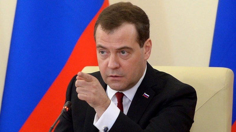 Wakil Dewan Keamanan Nasional Rusia Dmitry Medvedev.
