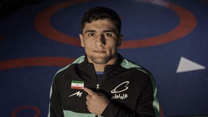 کسب مدال طلای ورزشکار ایرانی در مسابقات کشتی فرنگی جوانان جهان