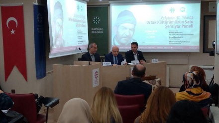 Tırkiyədə, məşhurə şair Şəhriyari vırə yol qətey mərosimi bərpo bey.