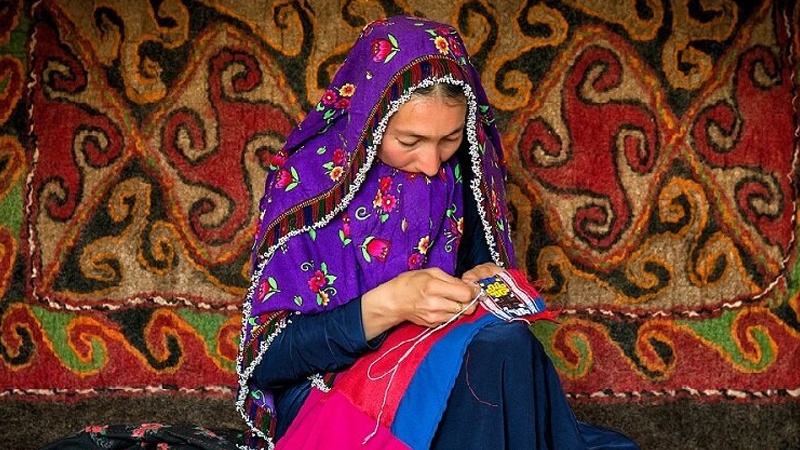 Arti i punëdorës së grave turkmene në provincën Golestan të Iranit