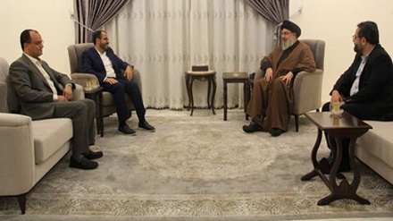 Msemaji wa Ansarullah aonana na Katibu Mkuu wa Hizbullah ya Lebanon