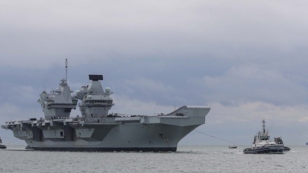 La più grande nave da guerra inglese non è riuscita a completare la missione