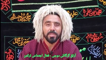 türkmenler Ymam Huseýin(a.s)a ýörite yhlas bildirýärler