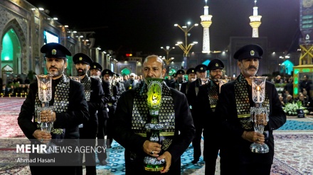 Ceremonia e zimbajtjes me rastin e përvjetorit të martirizimnit të Imam Ali Reza (a.s.)