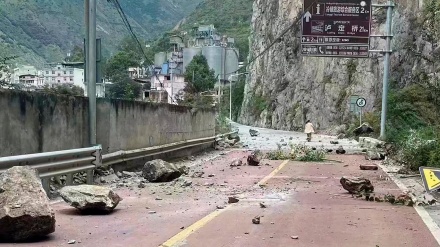 中国・四川省の地震で、これまでに７人死亡