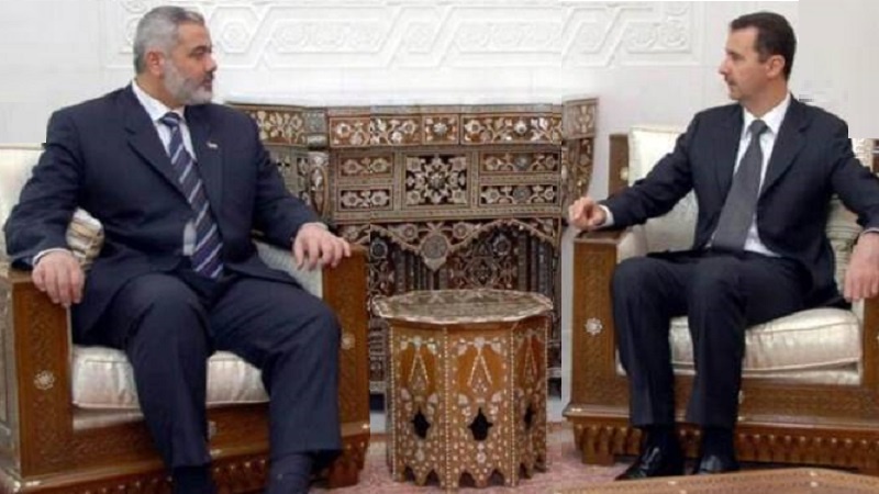 חידוש היחסים בין חמאס לסוריה