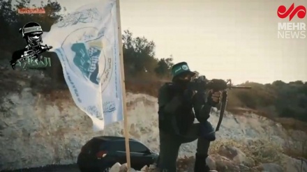 Kassam tugaylarının askeri tatbikatından görüntüler