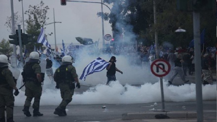 Grecia, manifestazione a Salonicco contro il carovita