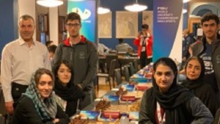 نایب قهرمانی ایران درمسابقات شطرنج دانشجویان جهان 