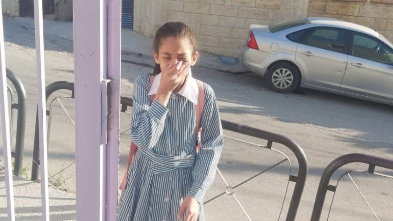 حمله اشغالگران صهیونیست به مدرسه ای دخترانه در قدس