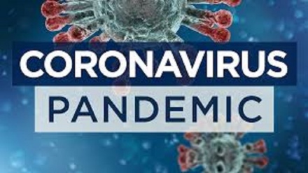 Pendenza ascendente di Coronavirus in Inghilterra