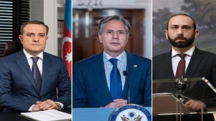 בלינקן נפגש עם שרי החוץ של ארמניה ואזרבייג'ן