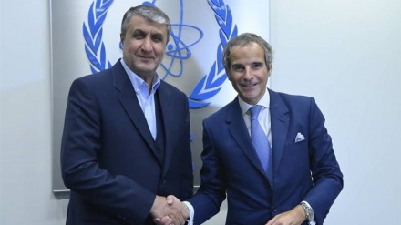 Mohammad Eslami Bertemu dengan Dirjen IAEA