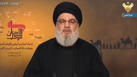 Nasrallah marshimin e 20 milionë njerëzve për Arbainin në Irak e cilëson si 