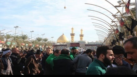 عزاداری مهاجرین افغانستانی در بین‌الحرمین