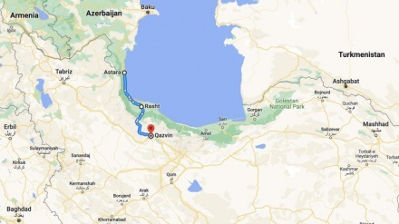 Iran, Azerbaijan, Russia discuss Rasht-Astara railroad in Baku