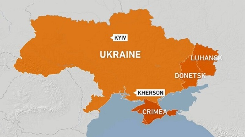 حمله نیروهای اوکراین به شهر خرسون