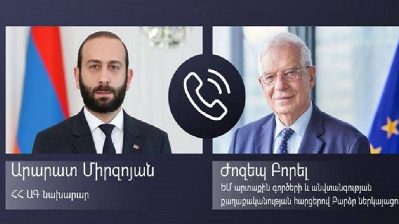 Արարատ Միրզոյանն ու Ժոզեպ Բորելը հեռախոսազրույց են ունեցել