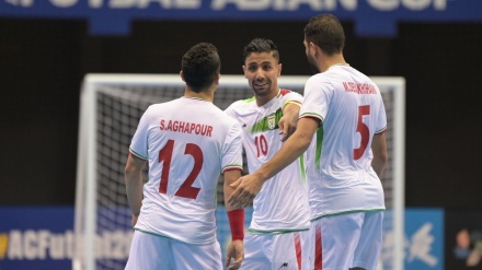 AFCフットサルアジアカップ決勝トーナメントで、イランがベトナムに圧勝
