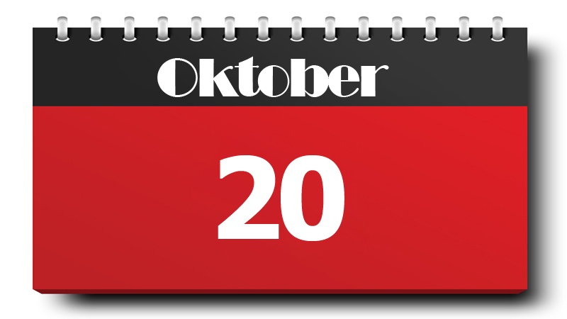 20 Oktober 2022