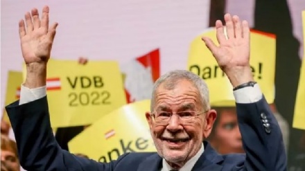 הנשיא המכהן של אוסטריה נבחר לכהונה שנייה