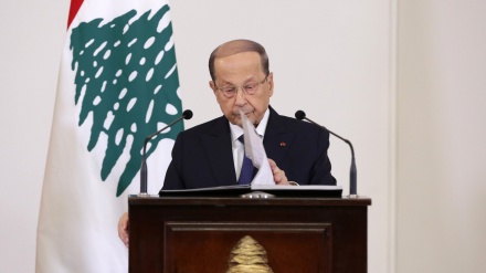 میشل عون دولت لبنان را مستعفی اعلام کرد