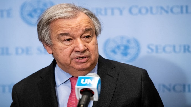 دبیرکل سازمان ملل حمله تروریستی به حرم شاهچراغ را به شدت محکوم کرد