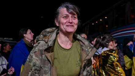 Freilassung ukrainischer Frauen während des Gefangenenaustauschs mit Russland