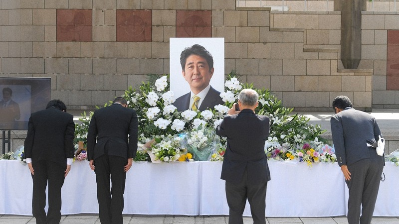 安倍元首相の山口県民葬
