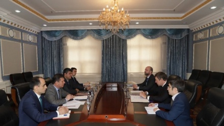 ملاقات مقام تاجیک ونماینده اتحادیه اروپا در تاجیکستان 