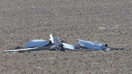 Nablus'ta Siyonist İsrail'e ait bir İHA düştü