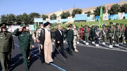 مراسم مشترک دانش‌ آموختگی دانشجویان دانشگاههای نیروهای مسلح با حضور فرمانده معظم کل قوا  