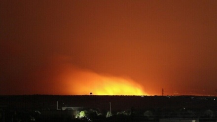 انفجار در میدان نفتی تحت اشغال آمریکایی‌ها در سوریه