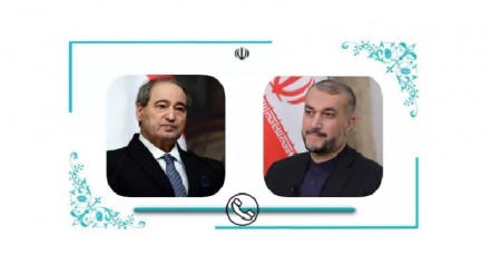  تحولات منطقه ای و بین المللی، محور گفت وگوی تلفنی وزیران خارجه ایران و سوریه