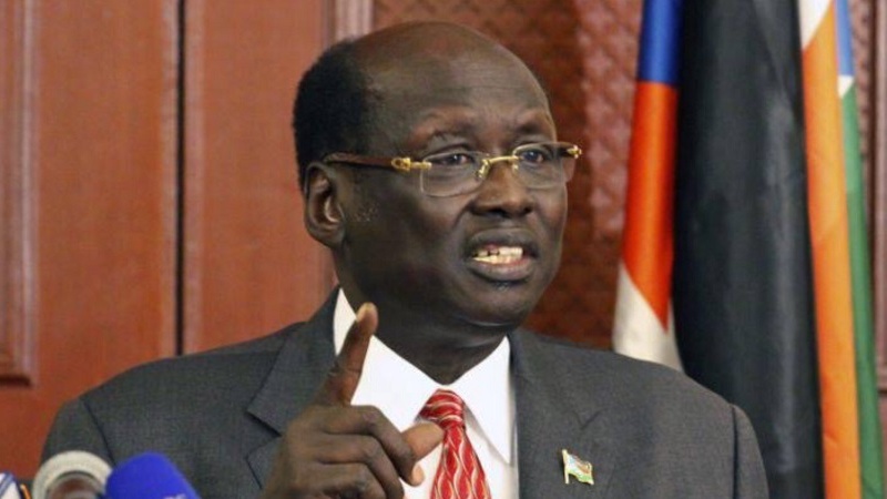 Menteri urusan Kepresidenan Sudan Selatan, Barnaba Benjamin