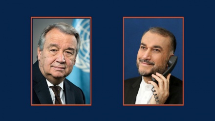 Biseda telefonike e Amir Abdullahian me Guterres; Paralajmërimi i Iranit për mbajtjen e një takimi të posaçëm të Këshillit të të Drejtave të Njeriut