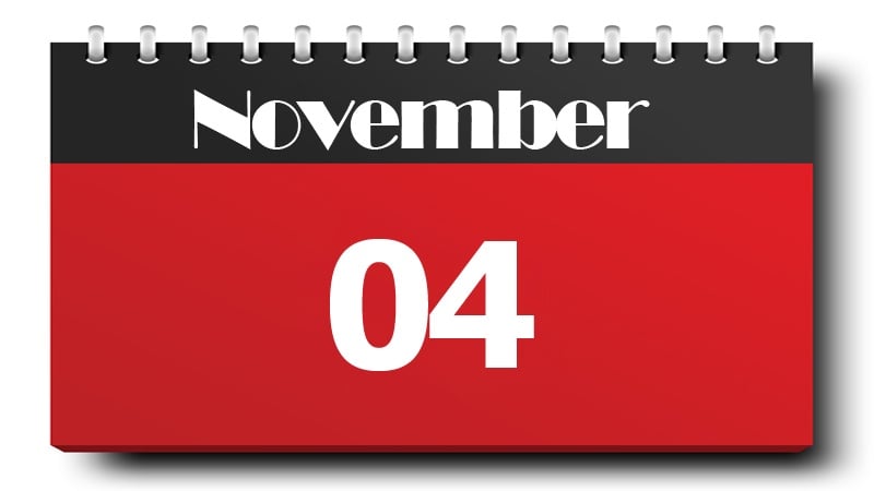 Lintasan Sejarah 4 November 2022