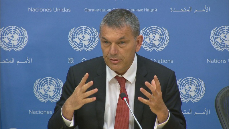 Philippe Lazzarinii, Komisaris Badan Bantuan dan Pekerjaan PBB untuk Palestina (UNRWA)