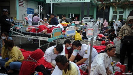  شمار جان‌ باختگان زلزله در اندونزی به ۱۶۲ نفر رسید