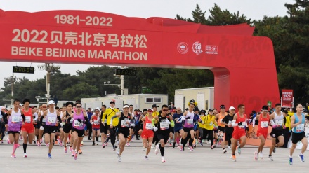 3年ぶりに北京マラソン開催、ゼロコロナ政策の影響も